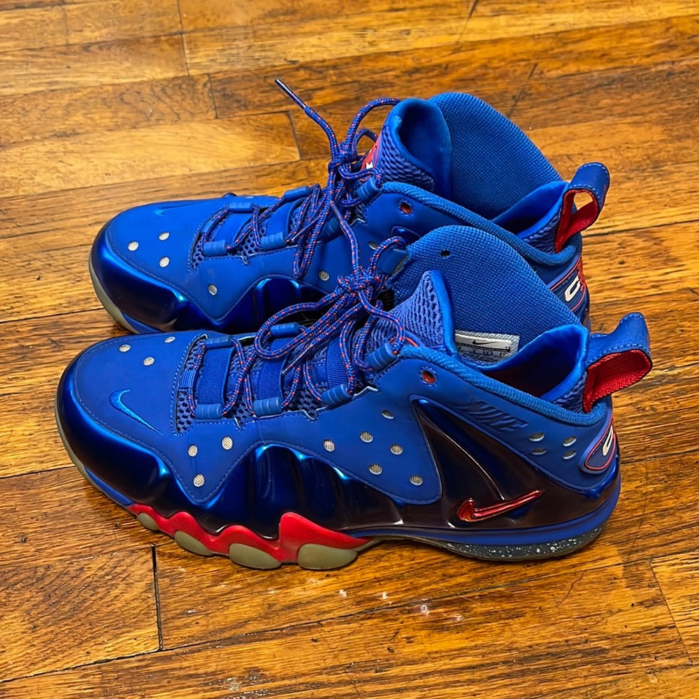Nike Barkley Posite Max Sixers Men's Sneakers Size 9 555097-300